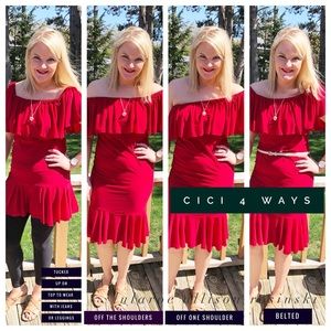 XS LuLaRoe Cici dress